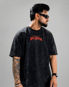 LIVE FAST - ACID WASH T-SHIRT