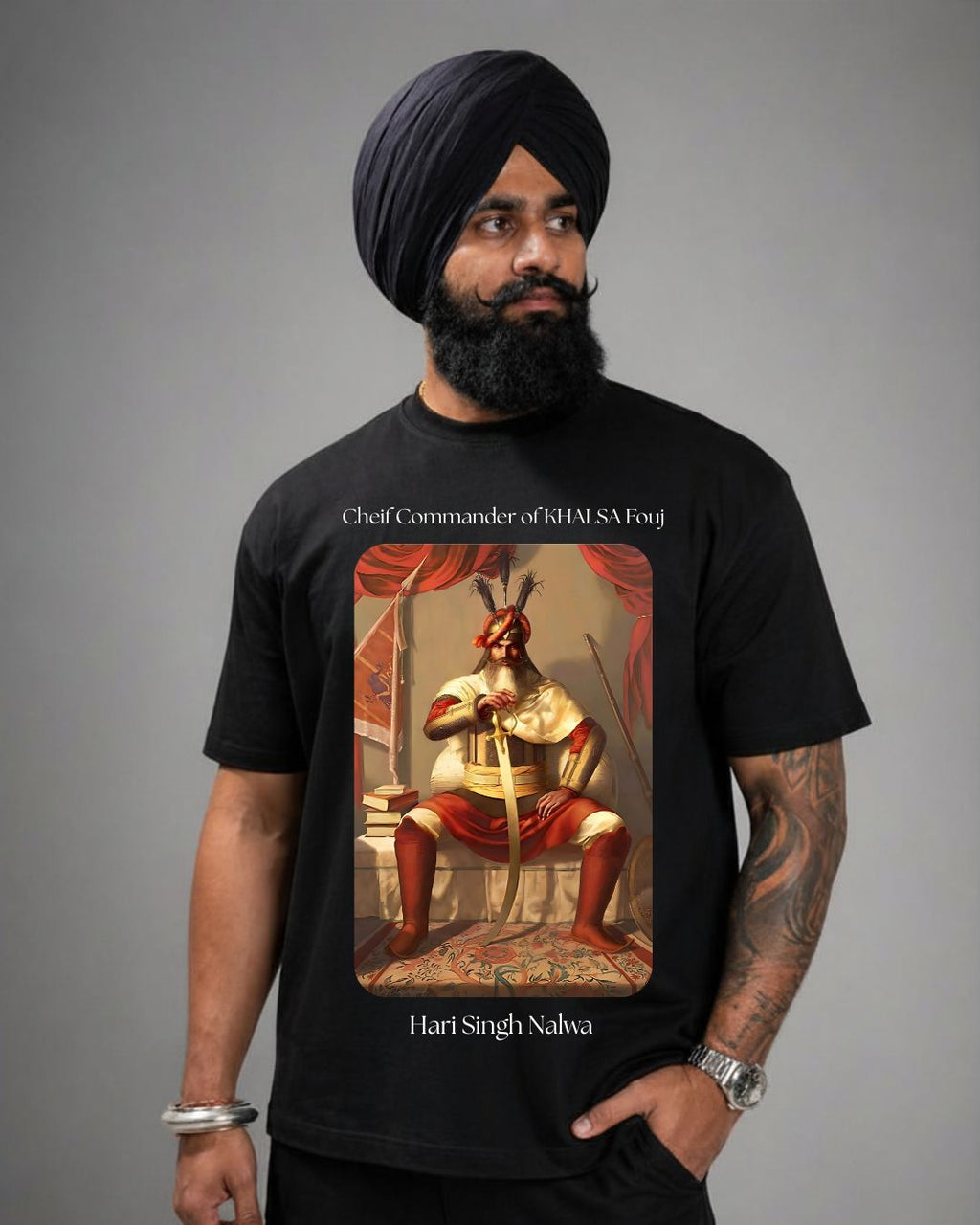 CHIEF HARI SINGH NALWA JI T-SHIRT