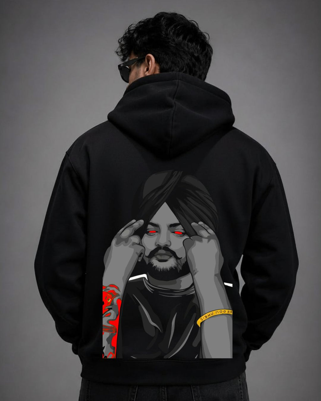 SIDHU NEVER FOLD HOODIE