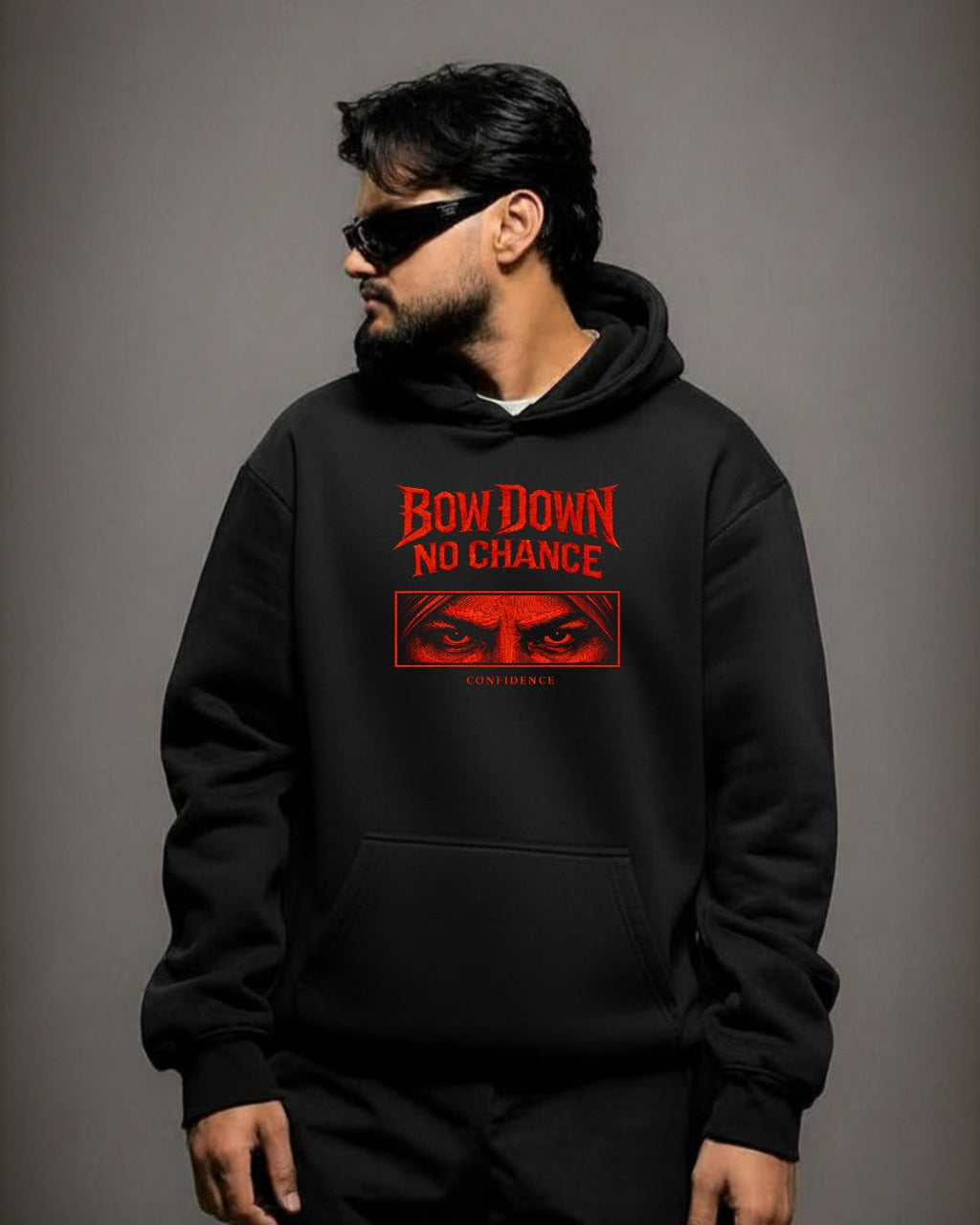 BOW DOWN NO CHANCE HOODIE