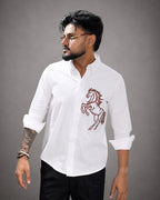 HORSE WHITE SHIRT