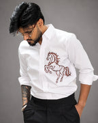 HORSE WHITE SHIRT